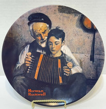 Vintage Knowles Norman Rockwell Plate The Music Maker 1981 Limited Edition - £9.09 GBP