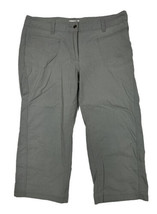Magellan Women Size XL (Measure 36x22) Gray Capri Outdoor Pants - $8.55