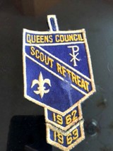 VTG BSA Queens Council Scout Retreat 1962-63 Dreidel Judaica Camping Ame... - $25.73