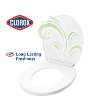 Clorox Stay Fresh Toilet Seat, Green Meadows Scent, Fits Most Round Bowls - £27.61 GBP