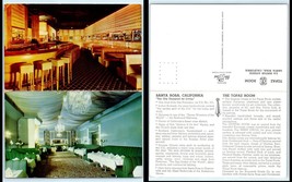 CALIFORNIA Postcard - Santa Rosa, Topaz Room Restaurant S48 - £5.44 GBP