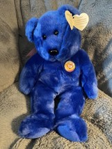Ty Beanie Buddy Clubby the Members Club Bear Large 15&quot; 1999 Retired Plus... - £11.78 GBP