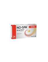 OTC- No-Spa Forte 80mg, 24 tablets, Pain, Urinary tract, Digestive system - $23.00