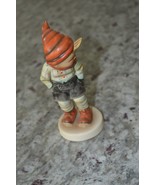 Hummel Figurine 4.75&quot; “March Winds” Boy with Scarf Vintage Collectible #... - £78.21 GBP