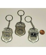 LAFD Badge Replica Key Chain Captain Engineer Firefighter Los Angeles Ci... - £22.48 GBP