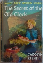 Nancy Drew #1 SECRET OF THE OLD CLOCK 1961C-91 last printing with a dust... - $21.00