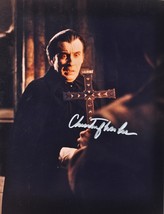 Christopher Lee Signed Photo - Count Dracula - Hammer Horror Films w/COA - £207.67 GBP