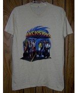 Jacksons Concert T Shirt Vintage 1984 Screen Stars Single Stitched Size ... - £235.67 GBP