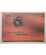 Vintage IBM Color Monitor Users Guide 1997 - £4.69 GBP