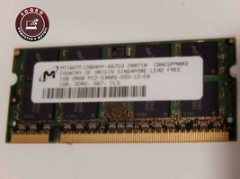 LENOVO 3000 N100 0768 Gen . MICRON 1GB PC2-5300S-555-12-E0 MT16HTF12864H... - €3,46 EUR