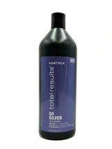 Matrix So Silver Color Obsessed Shampoo To Neutralize Yellow 33.8 oz - £30.32 GBP