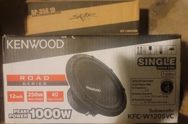 New Skar Audio RP-350.1 Sub Amplifier &amp; 1000 Watt Kenwood Subwoofer Bundle - £88.06 GBP