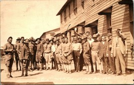 RPPC 309th Infantry Company F at Camp Dix New Jersey NJ 1904-18 Postcard UNP C9 - £39.51 GBP