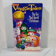 VeggieTales - The Toy That Saved Christmas VHS 1996 Video Tape VCR Veggi... - £4.67 GBP
