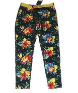 Ethika Chaotic Love Tropical Bird of Paradise Hibiscus Leggings Wm&#39;s XL ... - $53.32 CAD