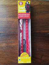 Boye Red Scarf 15&quot; Loom, Hook &amp; Needle Kit (NEW) - £9.35 GBP