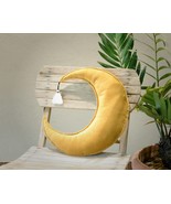 Cresent moon Shaped Cushion for Christmas Décor pillow for Sofa cushion - $836.30 MXN