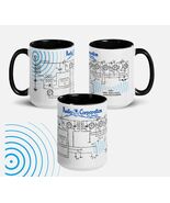 Armstrong Superheterodyne Radio Circuit - Mug 15oz – RCA Tribute Edition - $15.90