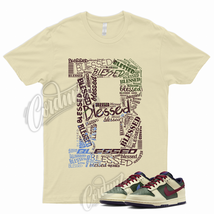 BLESSED T Shirt for Dunk Low Retro Fir Coconut Milk Melon Tint Team Red To You 1 - £18.49 GBP+