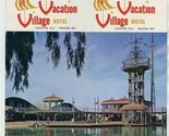 Vacation Village Hotel Brochure San Diego California 1968 - £29.63 GBP
