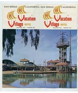 Vacation Village Hotel Brochure San Diego California 1968 - £29.59 GBP
