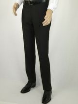 Mens Angelo Rossi 3PC vested Formal or Business Suit poly Rayon 320 Black image 11