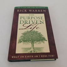 Purpose Driven Life What on Earth Am I Here For? Rick Warren 2002 HCDJ Zondervan - £9.17 GBP
