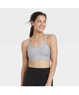 Women&#39;s High Support Seamless Bonded Bra - All in Motion - Gray - Size X... - £11.79 GBP