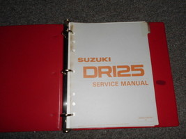 1982 1983 1984 1985 Suzuki DR125 Dr 125 Riparazione Servizio Manuale Set - £117.83 GBP