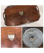 John Grinsell Sons Chêne Plaque Argent Plateau 20 x 14 Inch Sheffield An... - $1,351.28