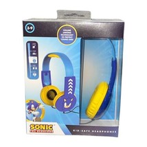 Sonic The Hedgehog Blue Kid Safe Headphones Volume Limiting Protect Ears... - $14.99