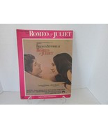 THEME FROM ROMEO &amp; JULIET BY NINO ROTA WHITING &amp; HUSSEY 1969 SHEET MUSIC - $73.13 MXN