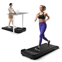 2.5HP Under Desk Treadmill with Remote Control and 3 Countdown Modes-Black - $298.49