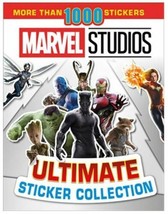 Marvel Spiderman Thor Thanos Sticker Hulk Collection Book w/1000 Stickers - £12.20 GBP