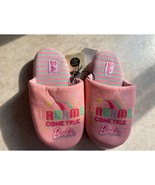 Barbie Dreams Come True Girls 13-1 Slip On Slippers New - €6,18 EUR