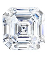 Forever One Asscher 9mm 3.1ct DEF Certified Charles and Colvard - £623.59 GBP
