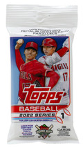 2022 MLB Topps Series 1 Baseball Trading Card Value Pack- 36CPP- New/Factory Sea - £11.99 GBP