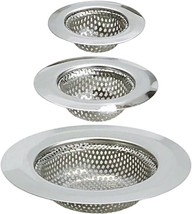 Bathtub Drain Strainer 3-Pack, Shower Drain Hair Catcher, Sink Strainer For - £16.23 GBP