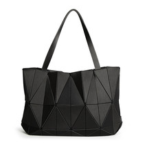 Fashion Women Shoulder Bags Handbag Bao Bags Geometric Shape Sliver Patchwork To - £25.58 GBP
