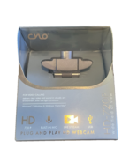 CYLO HD-720P Plug and Play HD Webcam Pink New - $19.79