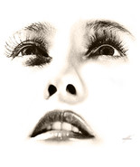 Visage Collection - Barbara Stanwyck  - The Eyes -  24&quot; x 24&quot; Canvas Art... - £31.28 GBP