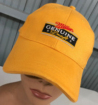 Miller Genuine Draft Beer Yellow Adjustable Baseball Cap Hat  - $14.89