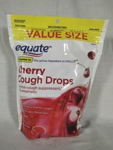 Equate Value Size Cherry Cough Drops with Menthol 160 Ct Sore Throat Exp 11/2025 - £12.48 GBP