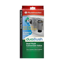 Fluidmaster 550DFR-1P6 1.28-gpf Dual Flush Toilet Converter Valve 4.25&#39;&#39;... - $25.73