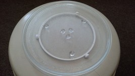 11-1/4 Inch Microwave Glass Turntable Plate Replacement With Plastic Rollator - £20.15 GBP