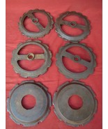 Antique Cast Iron Seed Plates #4 - $34.64