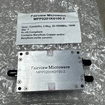 FAIRVIEW MICROWAVE MPP0201K0100-2 Two Way High Power Broadband Combiner ... - $1,237.50