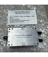 FAIRVIEW MICROWAVE MPP0201K0100-2 Two Way High Power Broadband Combiner ... - $1,735.93 CAD