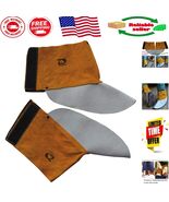 Lightweight Cowhide Welding Spats - Versatile Protection for Welders &amp; C... - $664.49 MXN