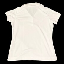 Nike Golf Dri-FIT USTA Billie Jean King Tennis Center Polo Womens Small White A image 5